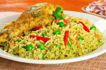 Receta de arroz con pollo - Comidas Típicas Peruanas