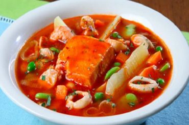 Receta de cazuela de pescado - Comidas Peruanas