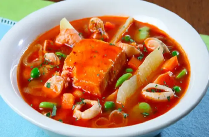 Receta de cazuela de pescado - Comidas Peruanas Receta de cazuela de pescado - Comidas Peruanas