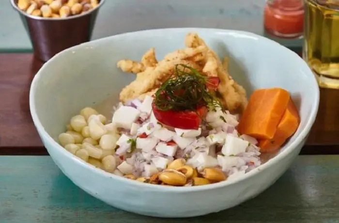 Receta de ceviche de pota - Comidas Peruanas Receta de ceviche de pota - Comidas Peruanas