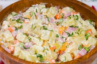 Receta de ensalada blanca navideña - Comidas Peruanas