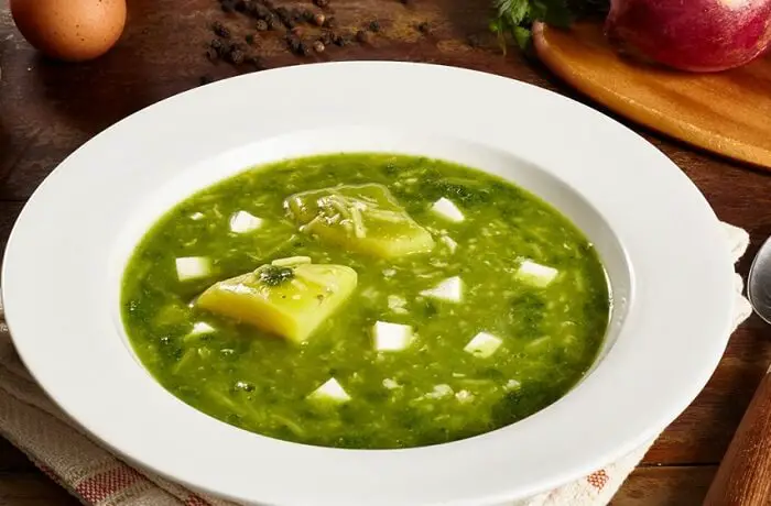 ▷ Receta de Caldo Verde de Cajamarca - Comidas Peruanas