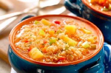 Receta de sopa de quinua y verduras - Comidas Típicas Peruanas