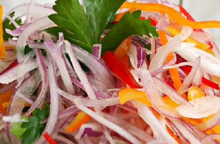 Receta de salsa criolla - Comidas Peruanas Receta de salsa criolla - Comidas Peruanas