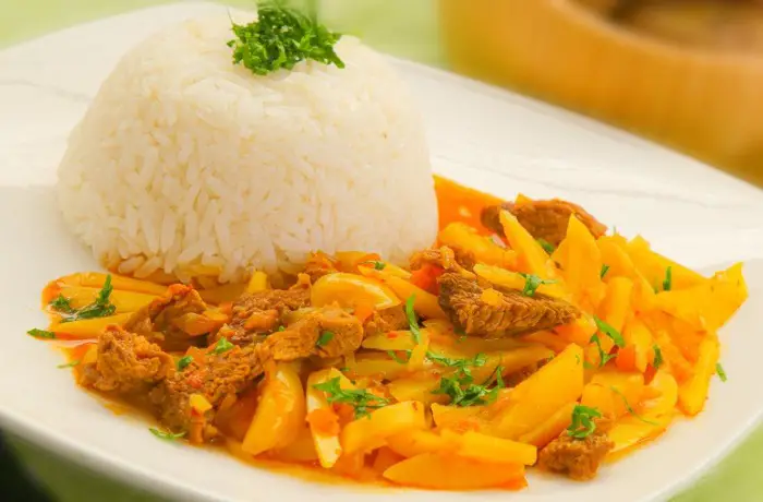 Receta de olluquito con carne - Comidas Peruanas Receta de olluquito con carne - Comidas Peruanas