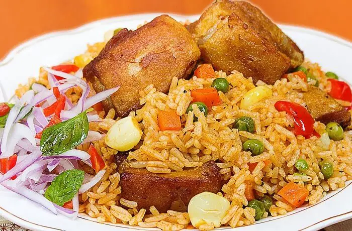 Receta de arroz con chancho - Comidas Peruanas Receta de arroz con chancho - Comidas Peruanas