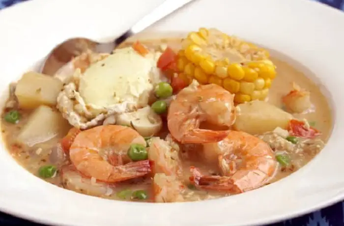 Receta de chupe de camarones - Comidas Peruanas Receta de chupe de camarones - Comidas Peruanas