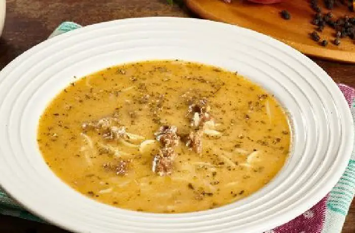 Receta de sopa a la minuta Receta de sopa a la minuta