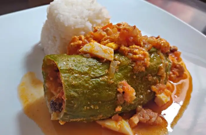 Receta de caigua rellena de pollo Receta de caigua rellena de pollo - Comidas Peruanas