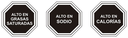 Alto en grasas saturadas, sodio y calorías Alto en grasas saturadas, sodio y calorías